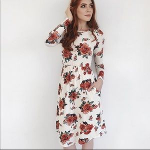 Floral Midi Dress